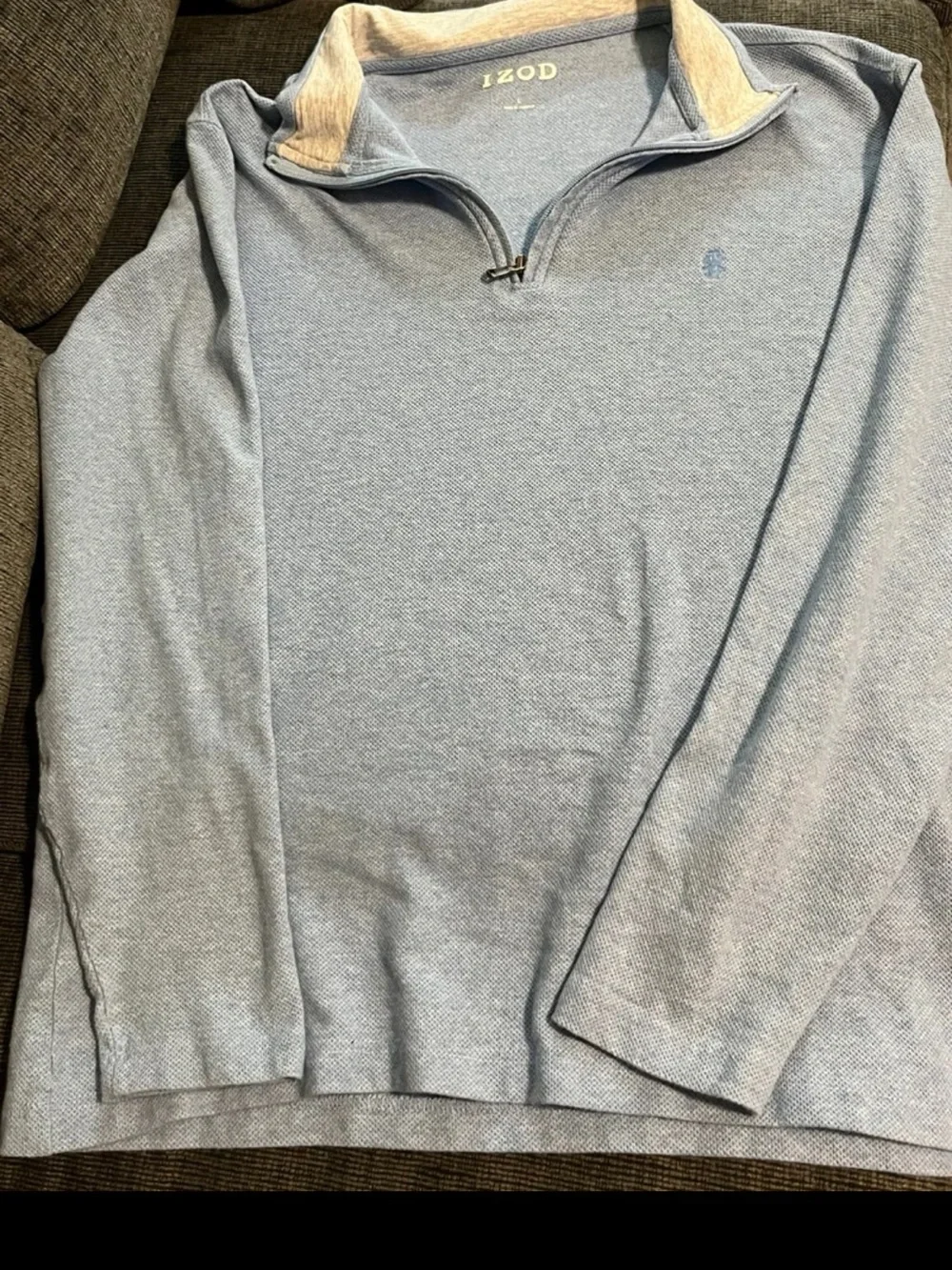 Banana Republic Men's Crewneck Sweaters in Black, Brown, Light Blue, and Gray
